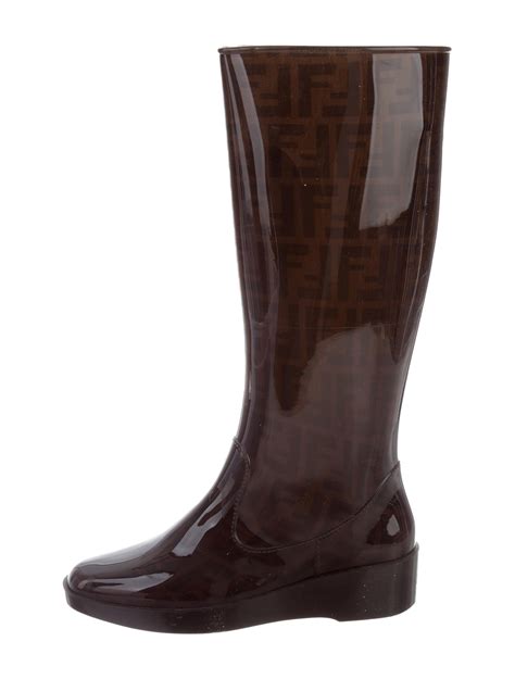 fendi rain boots century 21|Women's Fendi Boots .